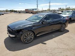 Salvage cars for sale at Colorado Springs, CO auction: 2015 Hyundai Genesis 5.0L