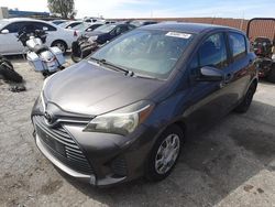 Toyota Yaris salvage cars for sale: 2015 Toyota Yaris