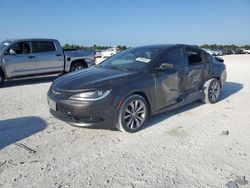 Salvage cars for sale from Copart Arcadia, FL: 2016 Chrysler 200 S