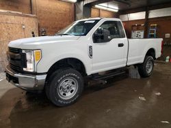 Salvage cars for sale from Copart Ebensburg, PA: 2017 Ford F350 Super Duty