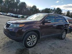 Salvage cars for sale at Mendon, MA auction: 2011 KIA Sorento Base