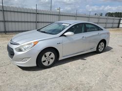 Salvage cars for sale from Copart Lumberton, NC: 2012 Hyundai Sonata Hybrid