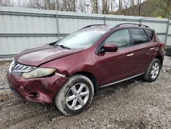Salvage cars for sale at Hurricane, WV auction: 2009 Nissan Murano S