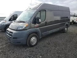Salvage trucks for sale at Airway Heights, WA auction: 2016 Dodge RAM Promaster 2500 2500 High