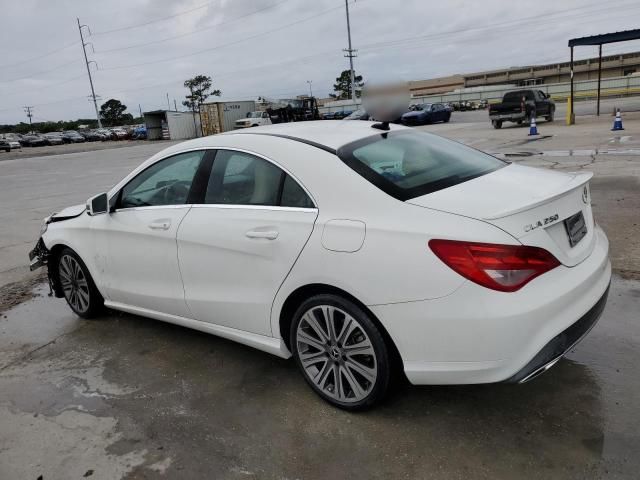 2018 Mercedes-Benz CLA 250