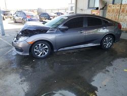 Honda salvage cars for sale: 2017 Honda Civic EX