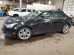 Salvage cars for sale at Blaine, MN auction: 2011 Chevrolet Cruze LTZ