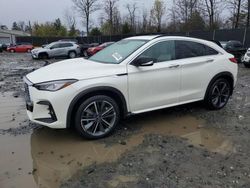 Infiniti Vehiculos salvage en venta: 2023 Infiniti QX55 Luxe