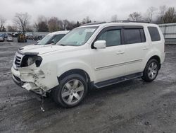 Vehiculos salvage en venta de Copart Grantville, PA: 2014 Honda Pilot Touring