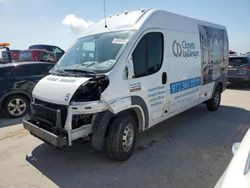 Salvage cars for sale at Grand Prairie, TX auction: 2018 Dodge RAM Promaster 2500 2500 High
