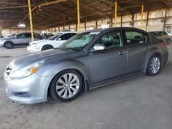 Salvage cars for sale from Copart Phoenix, AZ: 2011 Subaru Legacy 3.6R Limited