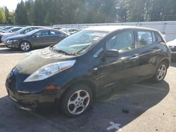 Vehiculos salvage en venta de Copart Arlington, WA: 2011 Nissan Leaf SV