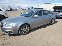 Salvage cars for sale from Copart Rocky View County, AB: 2010 Audi A6 Quattro