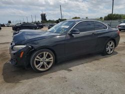 Salvage cars for sale from Copart Miami, FL: 2015 BMW 228 XI