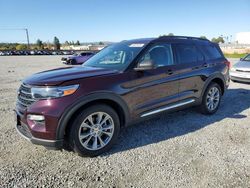 Salvage cars for sale at Mentone, CA auction: 2022 Ford Explorer XLT