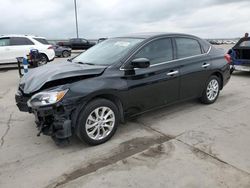 Salvage cars for sale at Wilmer, TX auction: 2018 Nissan Sentra S