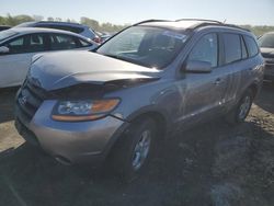 Salvage cars for sale from Copart Cahokia Heights, IL: 2008 Hyundai Santa FE GLS