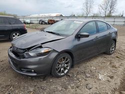 Salvage cars for sale from Copart Columbia Station, OH: 2015 Dodge Dart SXT