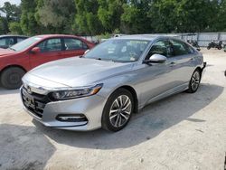 Salvage vehicles for parts for sale at auction: 2018 Honda Accord Hybrid EXL