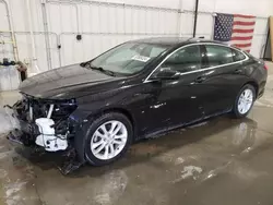 Salvage cars for sale at Avon, MN auction: 2018 Chevrolet Malibu LT