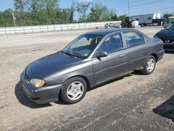 Salvage cars for sale at Bridgeton, MO auction: 2001 KIA Sephia Base