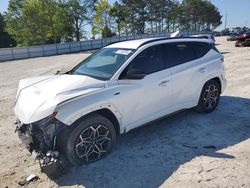 Salvage cars for sale at Loganville, GA auction: 2022 Hyundai Tucson N Line