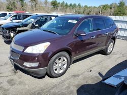 Salvage cars for sale from Copart Exeter, RI: 2010 Chevrolet Traverse LT