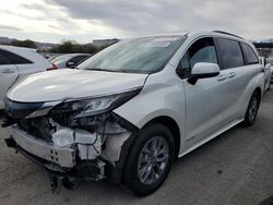 Toyota salvage cars for sale: 2021 Toyota Sienna XLE