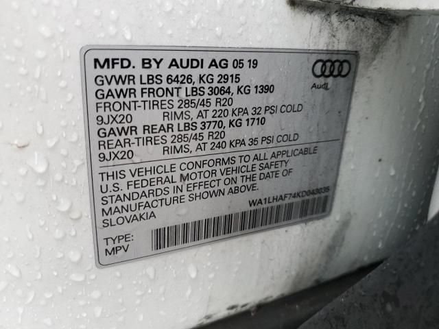 2019 Audi Q7 Premium Plus