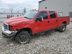 Salvage cars for sale from Copart Appleton, WI: 2004 Ford F350 SRW Super Duty
