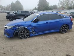 Salvage cars for sale at Finksburg, MD auction: 2016 Honda Civic LX