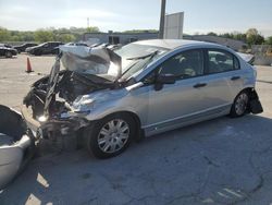 Salvage cars for sale from Copart Lebanon, TN: 2009 Honda Civic VP