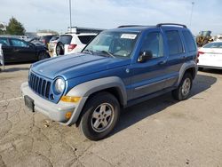 Jeep salvage cars for sale: 2005 Jeep Liberty Sport