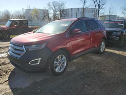 Salvage cars for sale at Central Square, NY auction: 2016 Ford Edge SEL