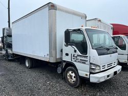 Salvage trucks for sale at Dyer, IN auction: 2007 Isuzu NPR