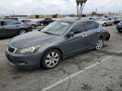 Salvage cars for sale at Van Nuys, CA auction: 2008 Honda Accord EXL