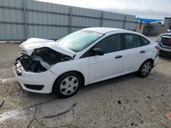 Salvage cars for sale from Copart Arcadia, FL: 2016 Ford Focus S
