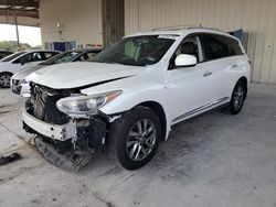 Salvage cars for sale from Copart Homestead, FL: 2015 Infiniti QX60