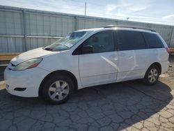 Salvage cars for sale from Copart Dyer, IN: 2006 Toyota Sienna CE