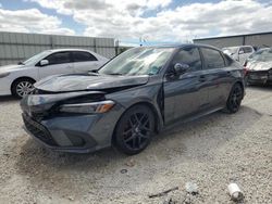 Salvage cars for sale at Arcadia, FL auction: 2022 Honda Civic Sport