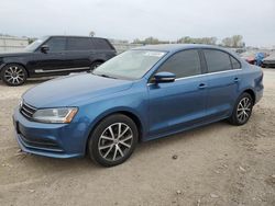 Salvage cars for sale at Kansas City, KS auction: 2017 Volkswagen Jetta SE