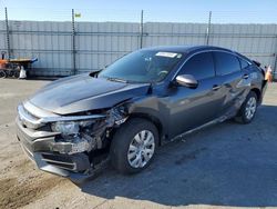 Honda Civic lx salvage cars for sale: 2018 Honda Civic LX