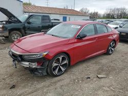 Salvage cars for sale from Copart Columbus, OH: 2021 Honda Accord Sport SE