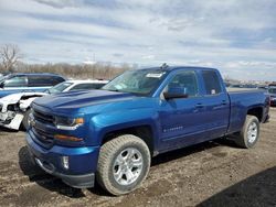Salvage trucks for sale at Des Moines, IA auction: 2016 Chevrolet Silverado K1500 LT