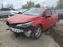 Chevrolet Cruze lt Vehiculos salvage en venta: 2017 Chevrolet Cruze LT