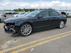 Salvage cars for sale from Copart Pennsburg, PA: 2017 Audi A8 L Quattro