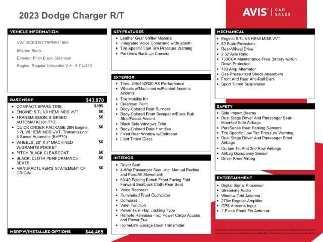 2023 Dodge Charger R/T