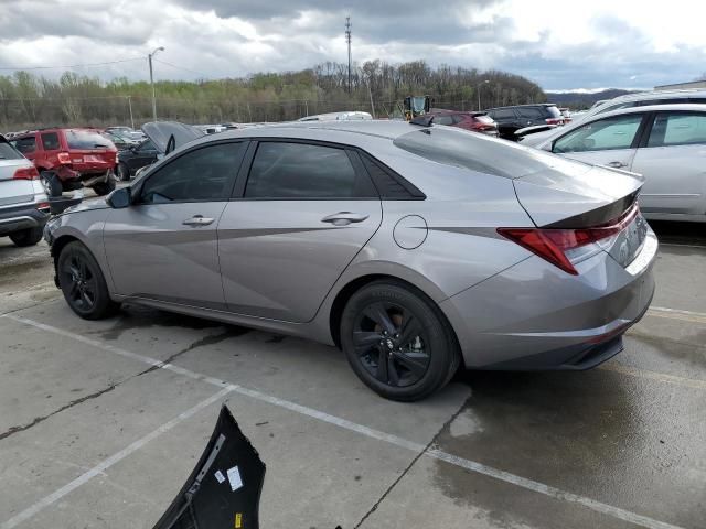 2023 Hyundai Elantra Blue