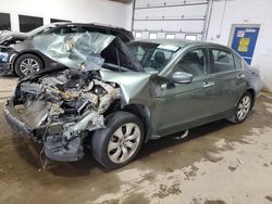 Salvage cars for sale at Blaine, MN auction: 2009 Honda Accord EXL