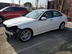 Salvage cars for sale from Copart Wilmington, CA: 2013 Mercedes-Benz C 250